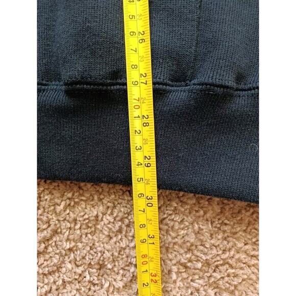 New York Hoodie Men's Size Medium Black Full Zip Vintage - Picture 8 of 8